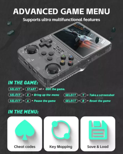 R36s Retro Gaming Console