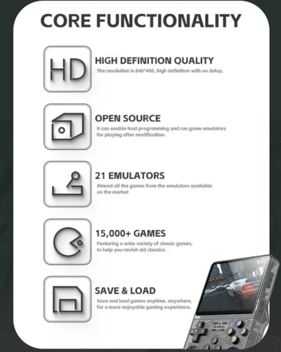 R36s Retro Gaming Console