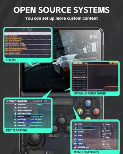R36s Retro Gaming Console
