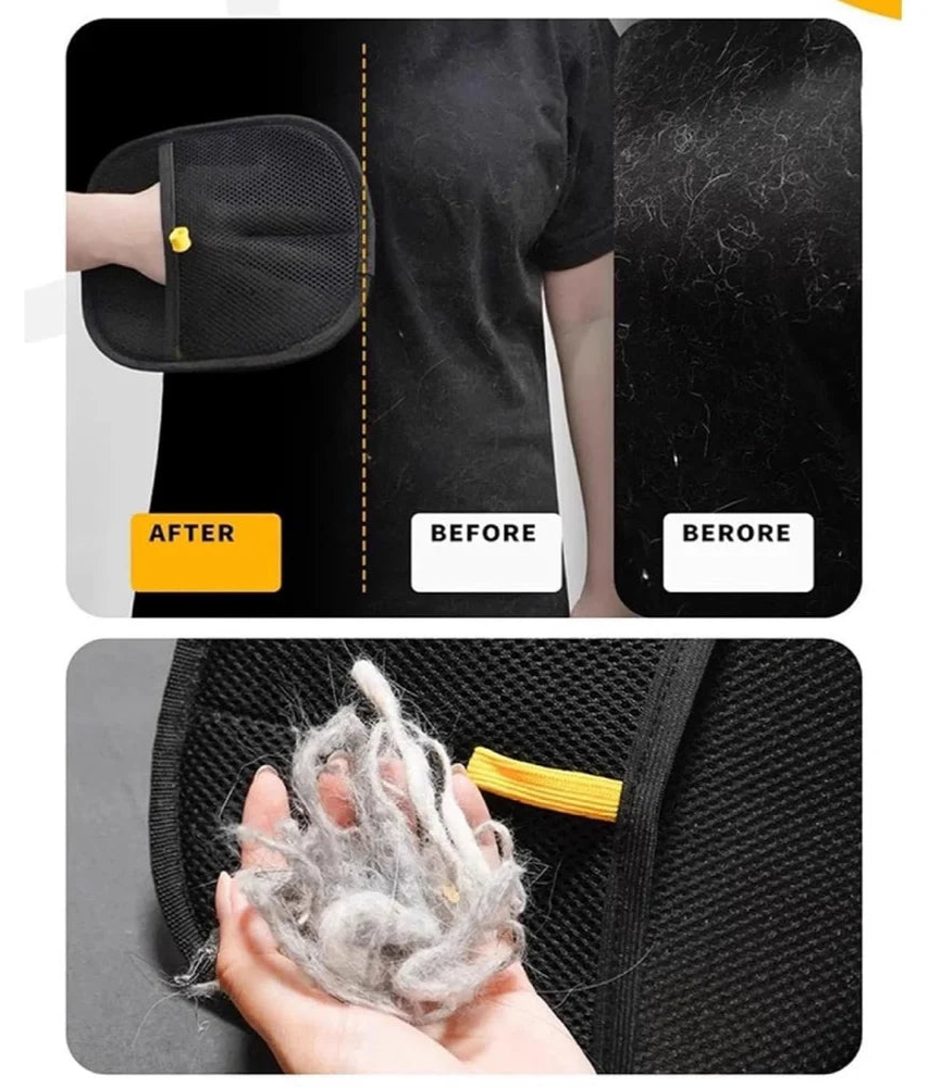 ElectroClean Pet Hair Removal Glove – Reusable & Eco-Friendly
